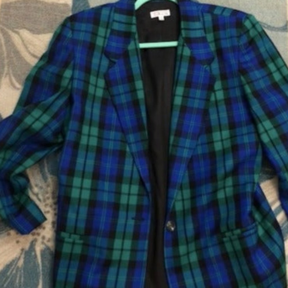 Meghan Markle a-look like Vintage 80's jacket New - Picture 2 of 4